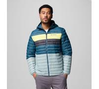 Columbia - Columbia - Doudoune Isolée à Capuche Powder Pass - Bleu - - Bleu - Taille M - Homme