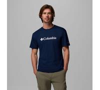Columbia - Columbia - T-shirt CSC Basic Logo™ II - Bleu - Taille XXL - Homme - 100% Coton Organique/Biologique