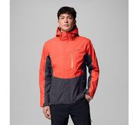 Veste à capuche Columbia Pouring Adventure III orange noir - S