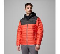 Columbia - Columbia - Veste Isolée à Capuche Powder Lite II - Orange - - Orange - Taille XL - Homme