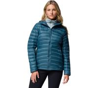 Veste à capuche Columbia Corelite Down bleu sarcelle femme - M