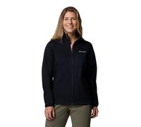 Columbia Couche extérieure en polypolaire, chaleur, extensible flexible, ourlet réglable, poches à glissière, fermeture à glissière facile d'accès - Femmes
