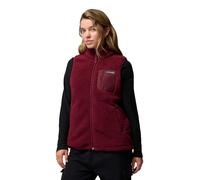 Columbia Couche extérieure en polypolaire West Bend Vest II, poches sécurisées, ourlet personnalisable, fermeture à glissière à accès rapide, détails durables - Femmes