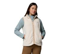 Columbia Couche extérieure en polypolaire West Bend Vest II, poches sécurisées, ourlet personnalisable, fermeture à glissière à accès rapide, détails durables - Femmes