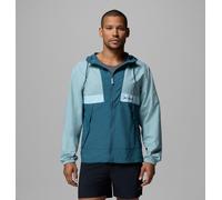 Columbia - Spire Valley Hooded Windbreaker Jacket - Veste coupe-vent homme Crushed Blue / Everblue / Marine Light - S