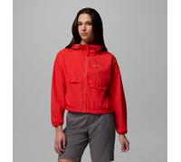 Columbia - Coupe-vent Court à Capuche Spire Valley™ - Rouge - Taille M - Femme
