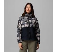 Columbia - Coupe-vent Imprimé à Capuche Spire Valley™ - Noir - Taille M - Femme