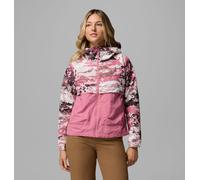 Columbia - Coupe-vent Imprimé à Capuche Spire Valley™ - Rouge - Taille XL - Femme