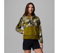Columbia - Coupe-vent Imprimé à Capuche Spire Valley™ - Vert - Taille XS - Femme