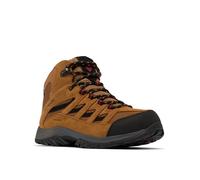Columbia Crestwood Mid Waterproof - Chaussures randonnée homme Camel Brown / Mountain Red 47