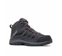 Columbia CRESTWOOD MID WATERPROOF Chaussures Montantes De Randonnée Et Trekking imperméables Homme, Gris (Dark Grey x Deep Rust), 41.5 EU