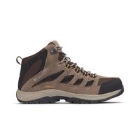Columbia - Crestwood Mid Waterproof - Chaussures randonnée homme Cordovan / Squash - 49