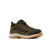 Columbia Crestwood Mid WP Wasserdichte Wanderstiefel for Herren, Nori Noir, 43 EU