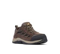 Columbia CRESTWOOD WATERPROOF Chaussures Basses De Randonnée Et Trekking imperméables Homme, Marron (Mud x Squash), 42 EU