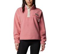 COLUMBIA Pull-over de sport 'Helvetia II' rose clair / blanc, Taille M