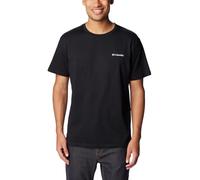 T-shirt Columbia CSC Basic Logo manche courte noir logo blanc - M