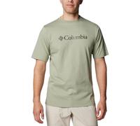 T-shirt Columbia CSC Basic Logo manche courte vert clair pâle - L