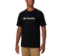 T-shirt Columbia CSC Basic Logo manche courte noir blanc - S