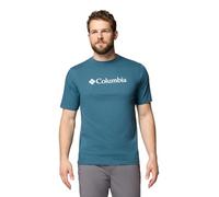 Columbia CSC Basic T-Shirt à Manches Courtes avec Logo CSC pour Homme Bleu Everblue Gem Columbia 22,9 cm XXL