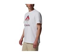 Columbia - CSC Seasonal Graphic Tee - Homme - Sport - Blanc - Taille: L