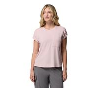 Columbia Daniela Falls T-Shirt à Manches Courtes pour Femme, Rose minéral, Taille M