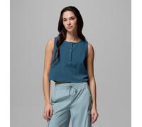 Columbia - Débardeur Tissé Manches Courtes Chill Creek™ - Bleu - Taille XL - Femme