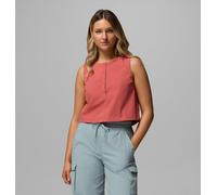 Columbia - Débardeur Tissé Manches Courtes Chill Creek™ - Rouge - Taille XS - Femme