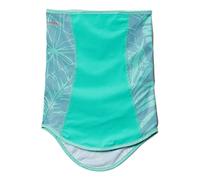 Columbia Deflector Neck Gaiter, Deep Marine King Palms, Small/Medium