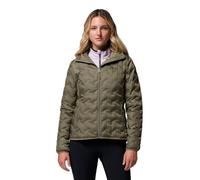 Columbia Delta Ridge 2 Veste matelassée à capuche pour femmes Vert pierre Taille S