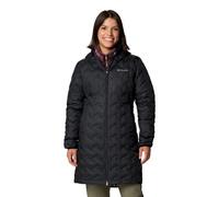 Veste à capuche Columbia Delta Ridge II Long Down noir femme - S