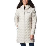 Columbia Delta Ridge Long Down Jacket, Doudoune Femme, Dark Stone, Taille M