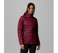 Veste à capuche Columbia Corelite Down rouge vin pour femme - M