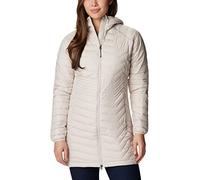 Columbia Doudoune à Capuche Imperméable Femme, Mi-longueur, POWDER LITE MID JACKET, polyester, WK0034