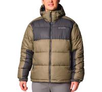 Columbia - Doudoune à capuche isolante - Pike Lake II Hooded Jacket Stone Green Shark pour Homme - Taille M - Kaki Kaki M