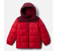 Columbia - Puffect Hooded Jacket - Doudoune enfant Mountain Red / Rich Wine - M (10 - 12 ans)