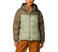 Columbia - Doudoune chaude à capuche - Pike Lake™ II Insulated Jacket Stone Green, Safari - Taille S - Kaki Kaki S