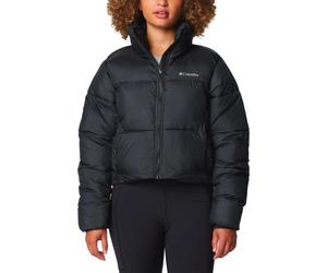 Columbia - Doudoune courte isolante - Puffect II Cropped Jacket Black pour Femme - Taille M - Noir Noir M