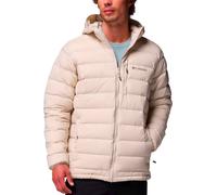 Columbia - Doudoune déperlante en duvet naturel - Drift Peak Stretch Down Hooded Jacket Dark Stone pour Homme - Taille L - Blanc Blanc L