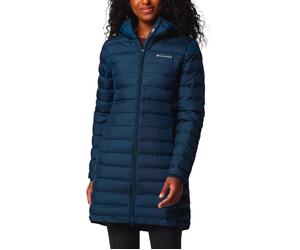 Columbia - Doudoune déperlante en duvet naturel - Lake 22 II Down Long Hooded Jacket Collegiate Navy pour Femme - Taille XS Navy XS