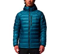 Columbia - Doudoune déperlante, isolante en duvet naturel - Arctic Crest Down Hooded Jacket Everblue pour Homme - Taille L - Bleu Bleu L