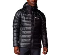 Columbia - Doudoune déperlante, isolée en duvet naturel - Arctic Crest Down Hooded Jacket Black pour Homme - Taille S - Noir Noir S