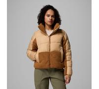 Columbia - Doudoune Hybride Sherpa Leadbetter Point™ II - Canoe, Camel Brown - Taille S - Femme