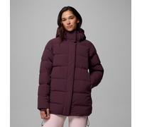 Columbia - Doudoune Mi-longue en Duvet à Capuche Amaze Puff™ - Rouge - Taille L - Femme