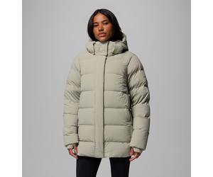 Columbia - Doudoune Mi-longue en Duvet à Capuche Amaze Puff™ - Vert - Taille L - Femme