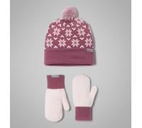 Columbia Snowflake Set Beanie Rose Femme
