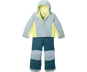 Columbia - Ensemble de ski imperméable et chaud - Buga III Set Crushed Blue Neon Light Everblue - Taille Enfant 139,5-147 - Bleu Bleu 139,5-147