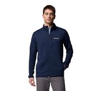 Columbia Essential Hike Grid Veste Polaire zippée sur Toute la Longueur pour Homme - Bleu Marine - Taille XXL
