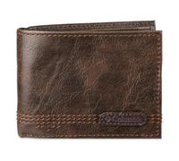 Columbia Fin à Blocage RFID 100% Accessoire de Voyage -Portefeuille à Double pli, Logo Marron, Taille Unique Homme
