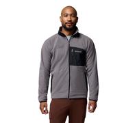 Columbia Fast Trek™ Overlay Full Zip Fleece Gris M Homme