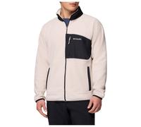Polaire Columbia Fast Trek Overlay Full Zip blanc crème noir - M